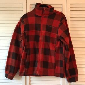 Columbia Orange Boys Zip-Up Size 14/16 Youth